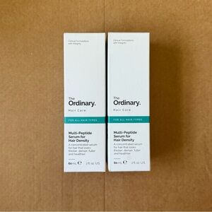 RESERVED - 2BTLS - The Ordinary Hair Care Serum